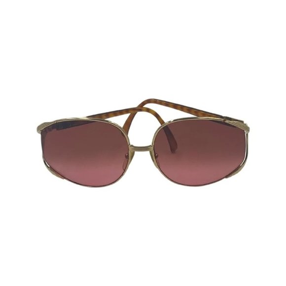 Butterfly 70s CHRISTIAN DIOR Style 2250 Sunglasses Eyewear Gold Metal Frames main image 6